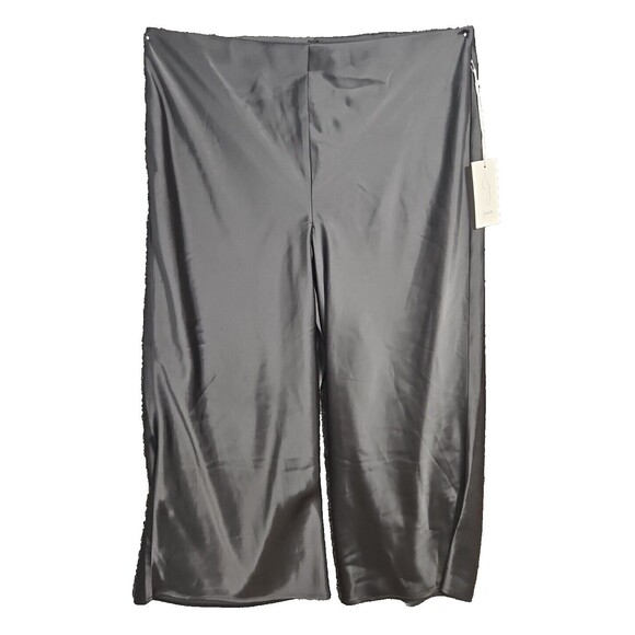 Joie Women's Black Wide Leg Dress Pants 1X Polyester Spandex New NWT - Picture 1 of 12